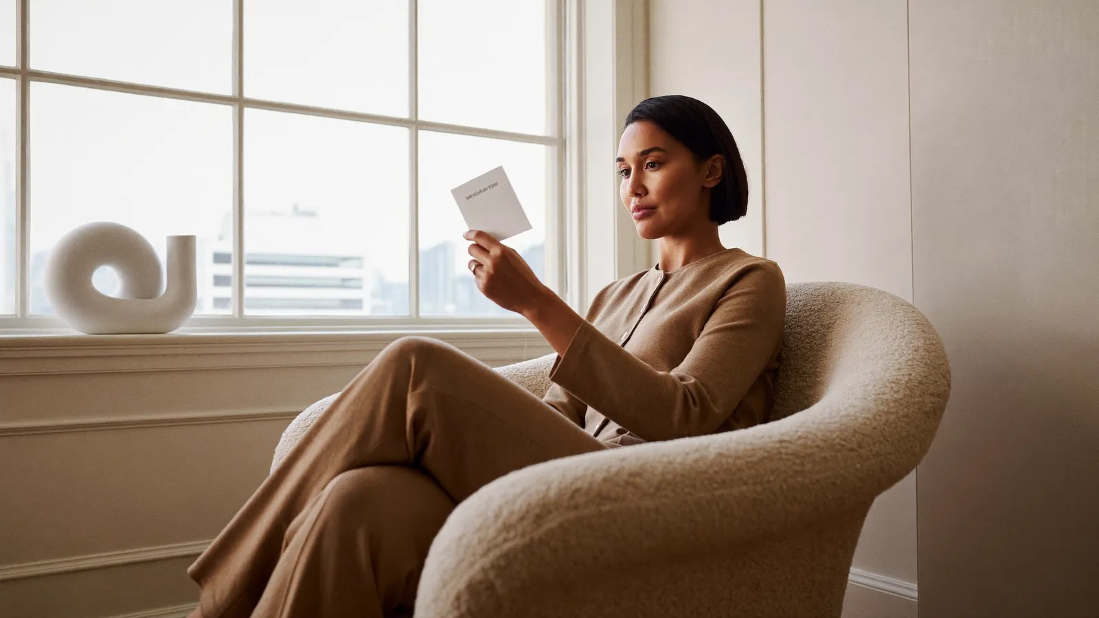 Reading AMH results calmly at home